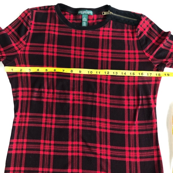 Buffalo Plaid Long Sleeve Shirt with Elbow Pads Size Large - Picture 9 of 10